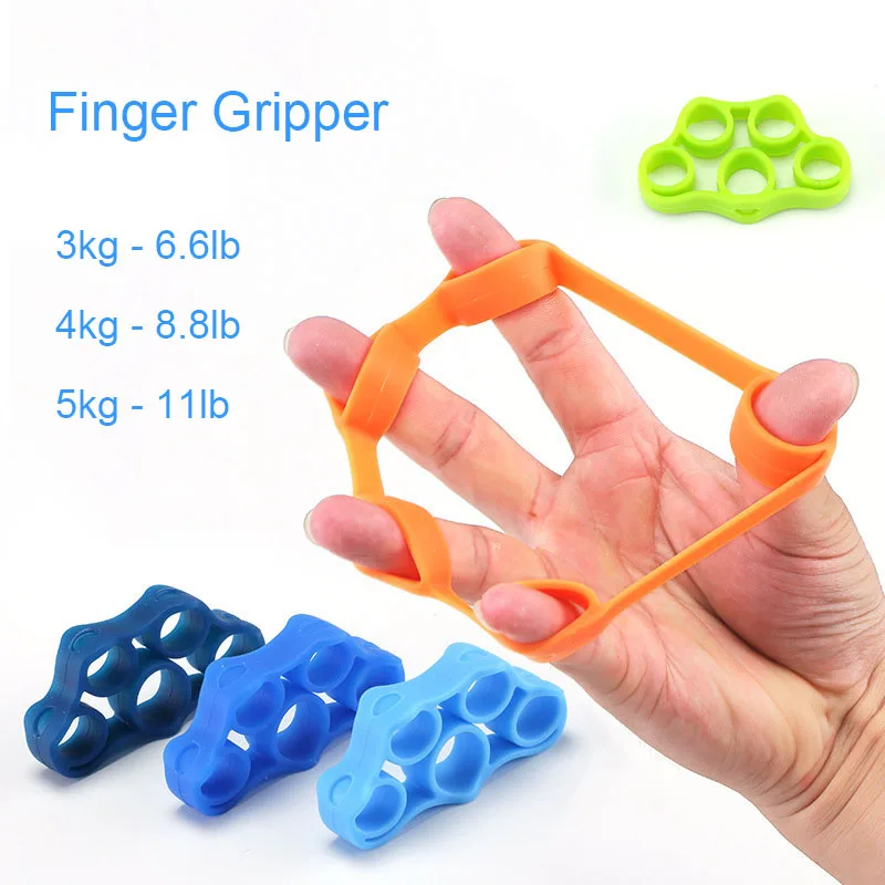 Grip Strengthener Hand - Hand Gripper Silicone Finger Expander Exercise