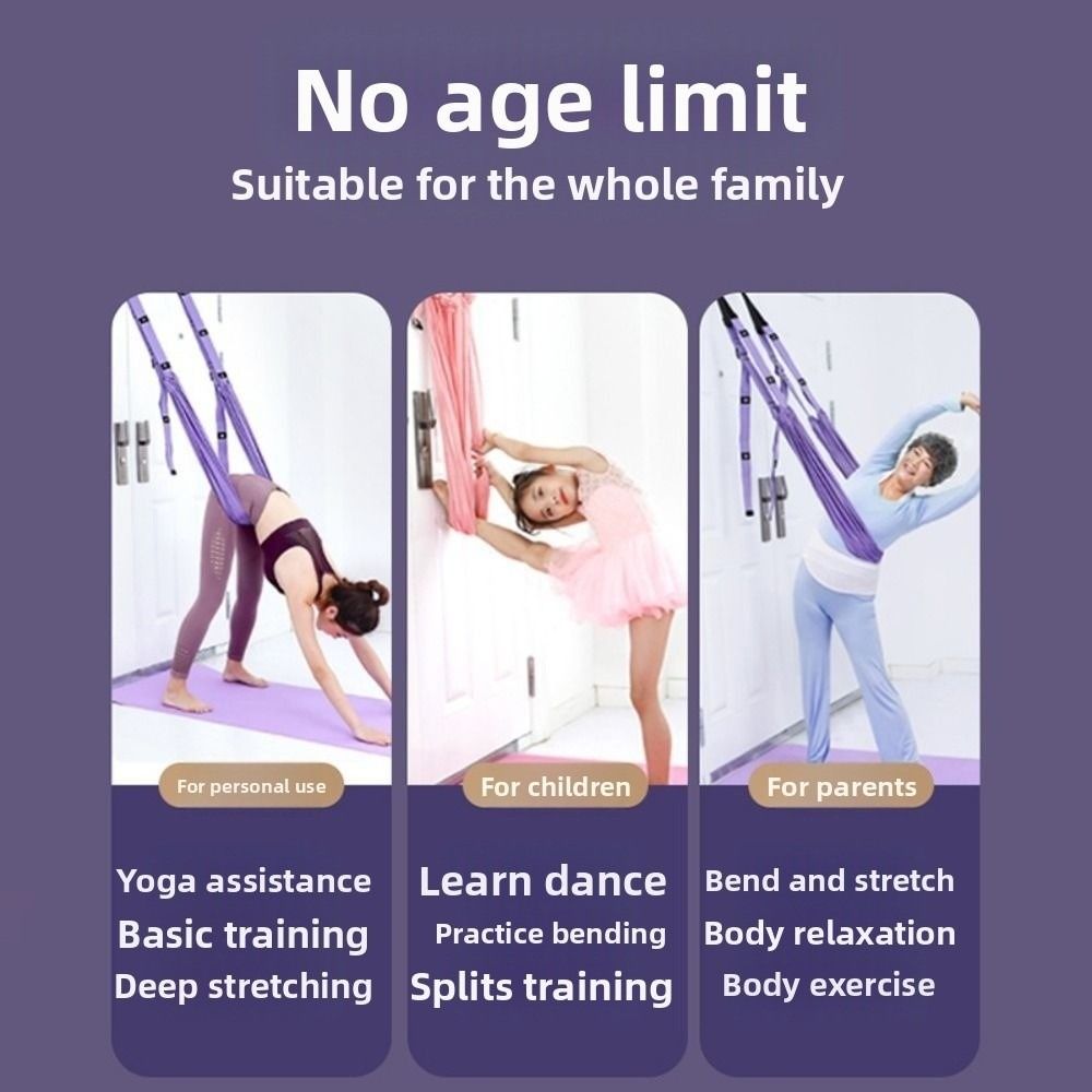 Yoga Swing Aerial - Adjustable Women Aerial Yoga Strap Elastic