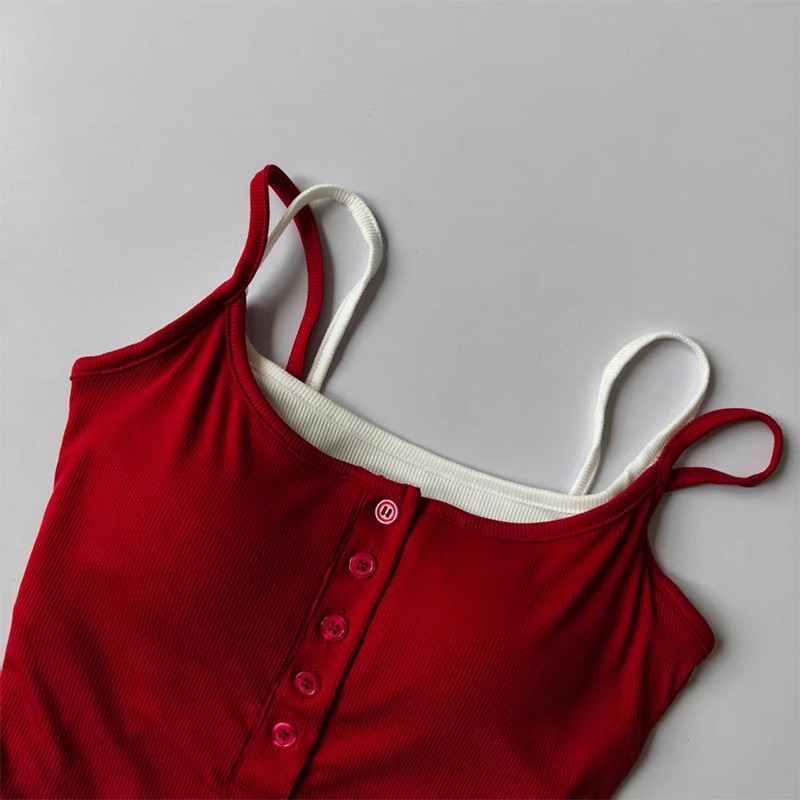 Color-Block Faux Two-Piece Spo - огляд і ціна Yoga Fitness Matte