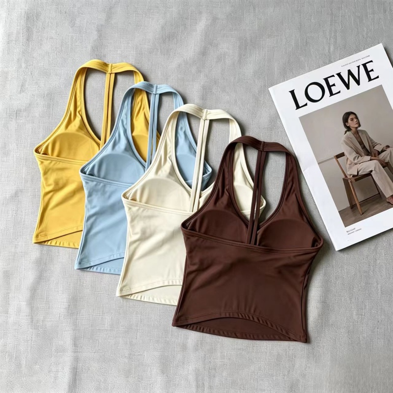 V‑Neck Halter T‑Back Yoga Tank - огляд і ціна Yoga And Fitness Studio