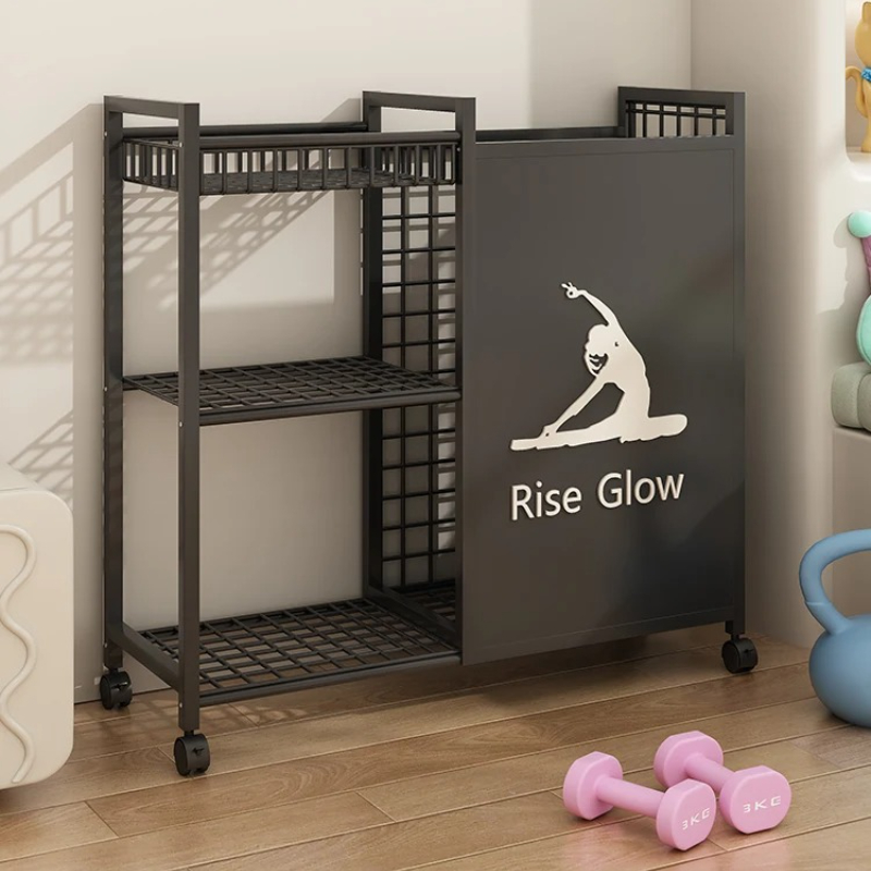 Mobile Fitness Cart with Wheel - огляд і ціна Yoga And Fitness Studio