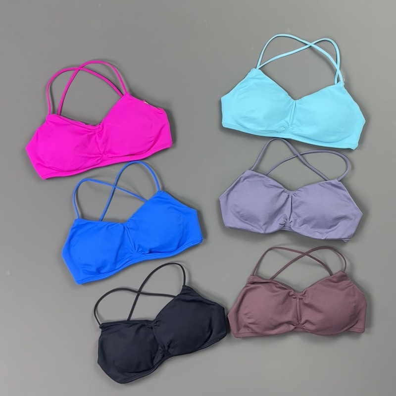 HISTELLO Front Ruched Cross Ba - огляд і ціна Yoga Fitness Matte