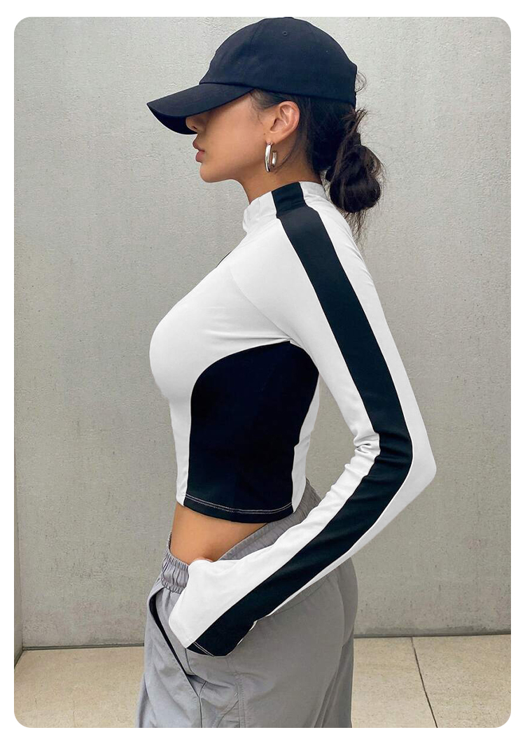 Yoga Clothes Stand Up Collar J - огляд і ціна Yoga Fitness Usa