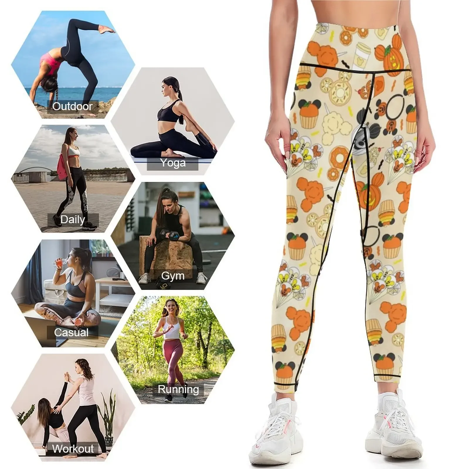 Theme Park Halloween Snacks Le - огляд і ціна Yoga Fitness Park