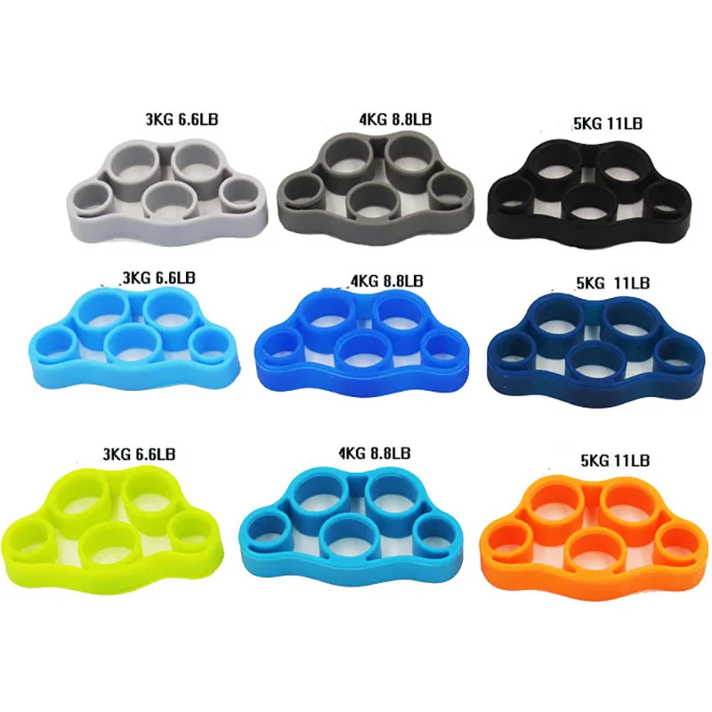 Hand Gripper Silicone Finger E - огляд і ціна Grip Strengthener Hand