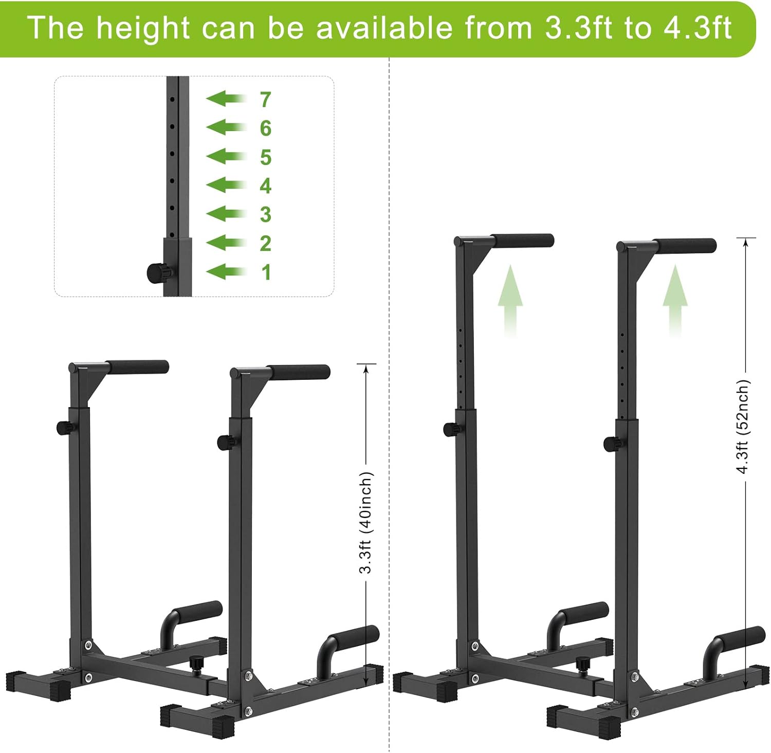 Heavy Duty Steel Multi-Functio - огляд і ціна Dip Bar Parallel