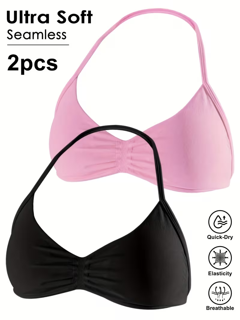 2pcs Seamless Sexy Open Back G - огляд і ціна Yoga Fitness Matte