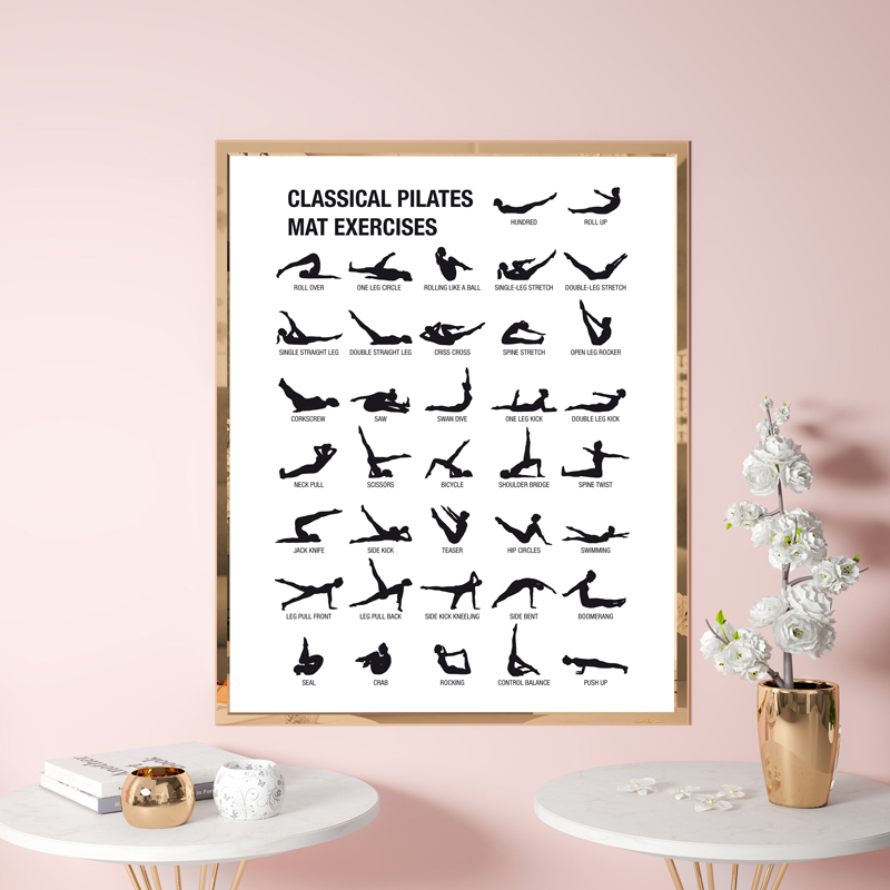 Frameless Pilates Workout Char - огляд і ціна Yoga Fitness Workout