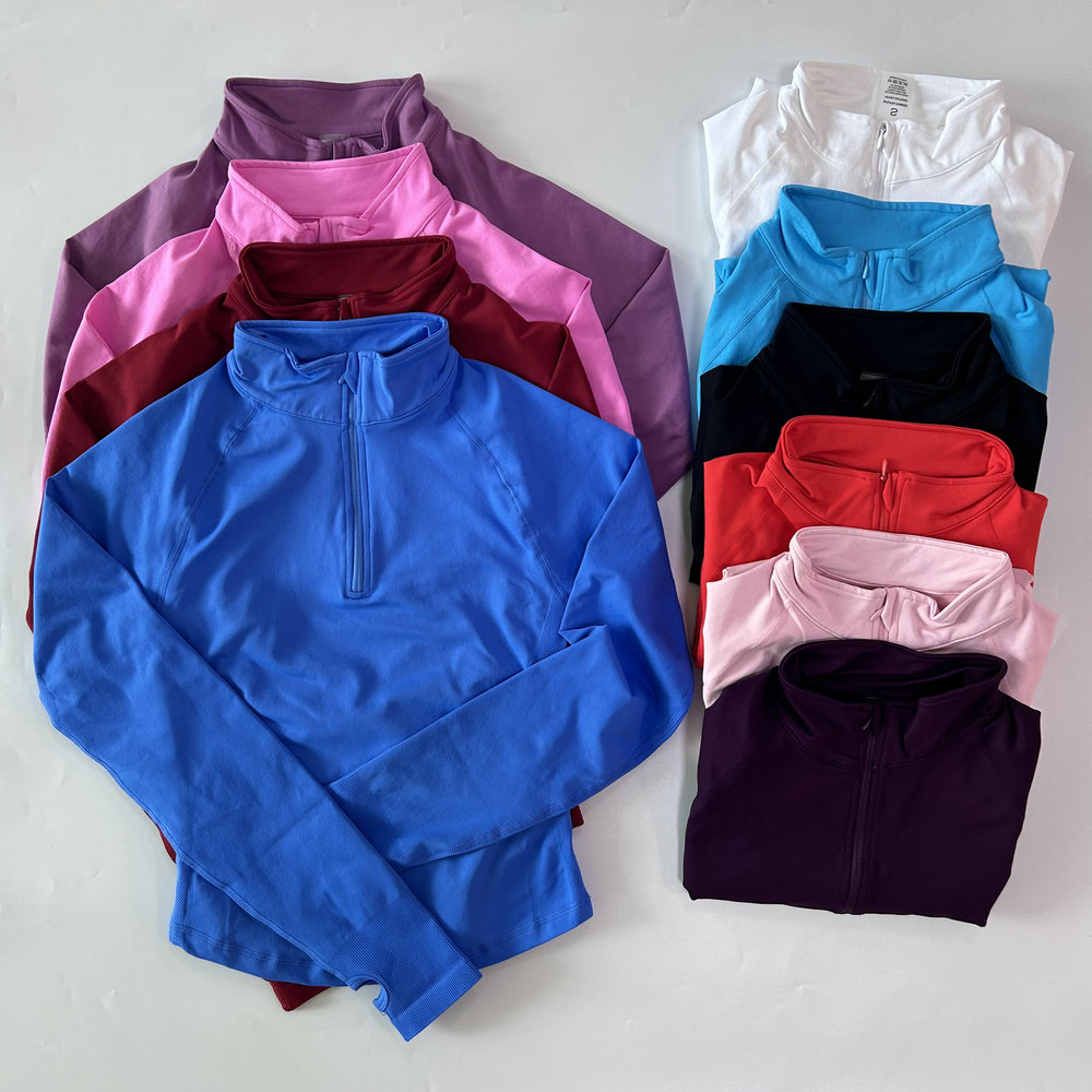 No Logo Yoga Jacket With Half  - огляд і ціна Yoga Fitness Usa